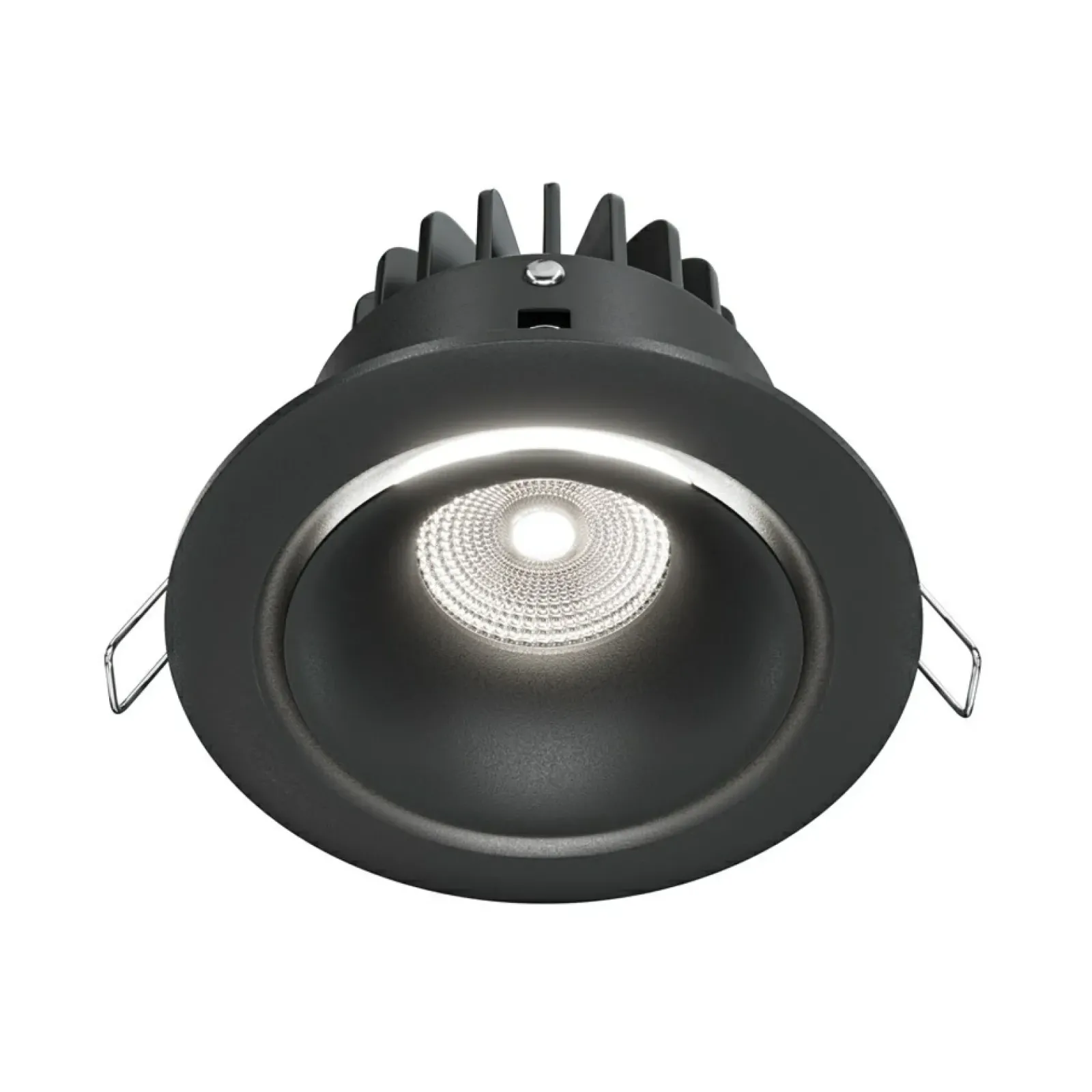 Sklep Kaja Punktowa oprawa podtynkowa 4000K 820lm DL031-L12W4K-D-B z serii YIN* Lampy Led|Oprawy Podtynkowe