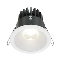 Sklep Kaja Punktowe oczko LED do wbudowania ⌀8,5cm DL034-L12W4K-W z serii ZOOM* Lampy Led|Oprawy Podtynkowe