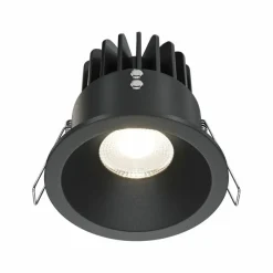 Sklep Kaja Punktowe światło LED do łazienki ⌀8,5cm DL034-L12W4K-B z serii ZOOM* Lampy Led|Oprawy Podtynkowe