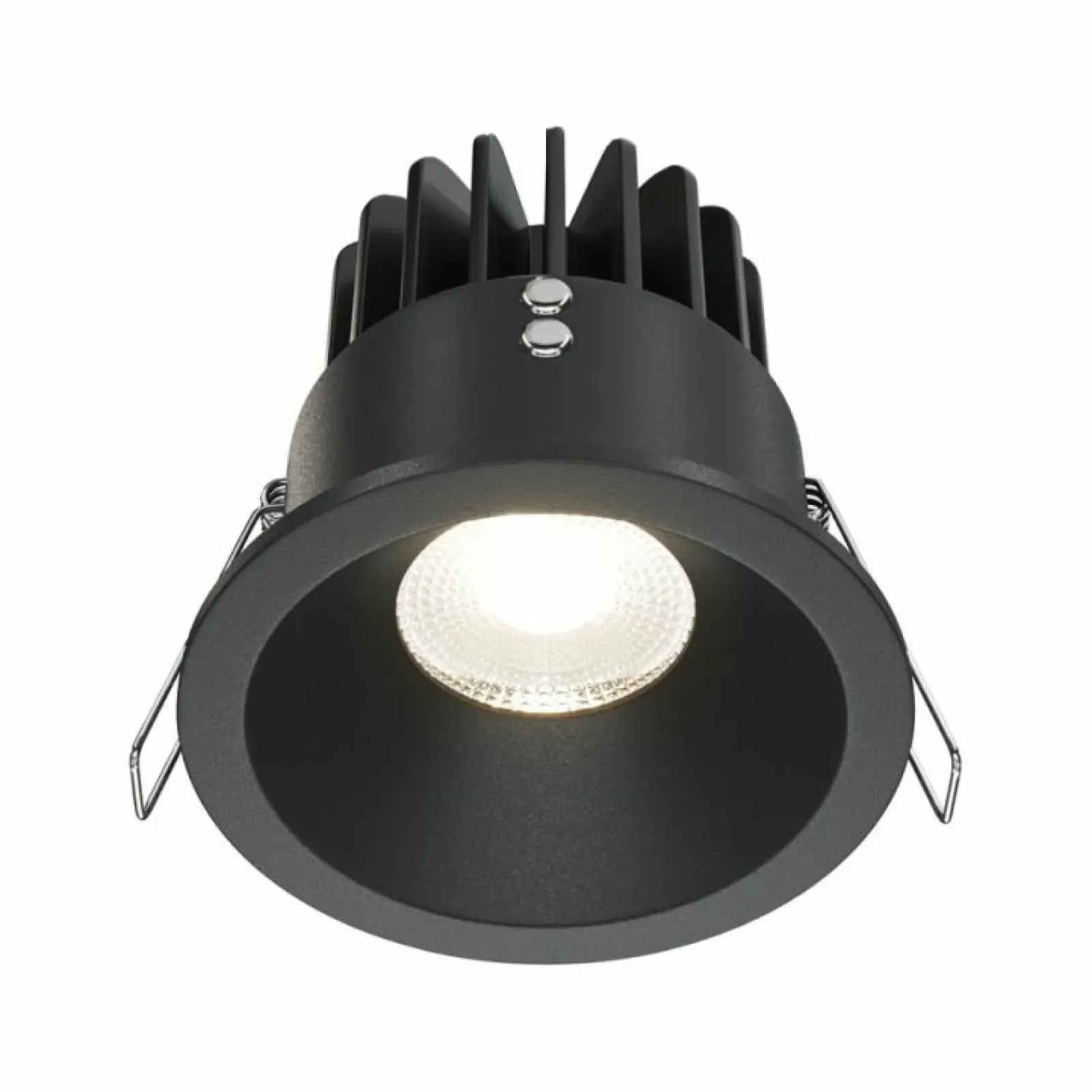 Sklep Kaja Punktowe światło LED do łazienki ⌀8,5cm DL034-L12W4K-B z serii ZOOM* Lampy Led|Oprawy Podtynkowe