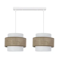 Sklep Kaja Ratanowa lampa wisząca, dwa źródła światła 32-18038 z serii JUTA Best Sale
