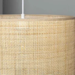 Sklep Kaja Rattanowa lampa o klasycznym kształcie ABR-LW18-BH-E27 BOHO | Kaja brązowy Shop