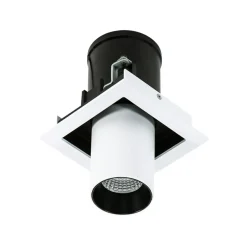 Sklep Kaja Reflektor LED GL7117-1/12W 4000K WH+BL MERCANTA | Kaja Oświetlenie* Lampy Led|Oprawy Podtynkowe