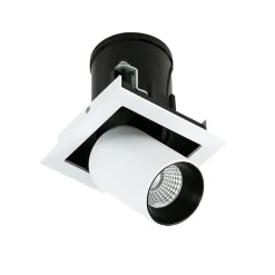 Sklep Kaja Reflektor LED GL7117-1/12W 4000K WH+BL MERCANTA | Kaja Oświetlenie* Lampy Led|Oprawy Podtynkowe