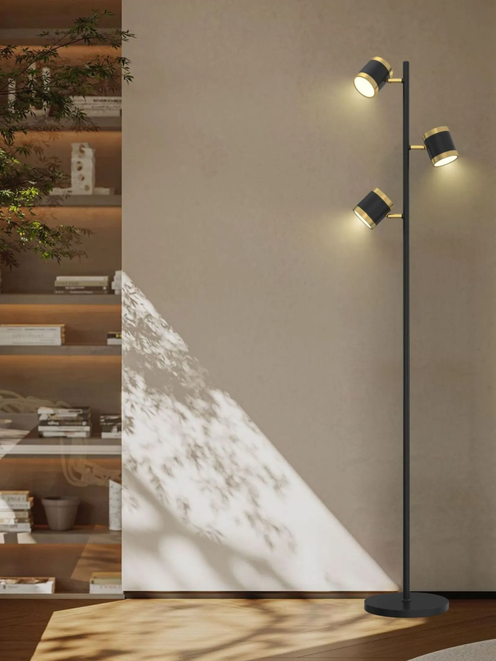 Sklep Kaja Reflektorowa lampa stojąca, trzy spoty WF 3003-304S TOULOUSE | Kaja* Lampy Led