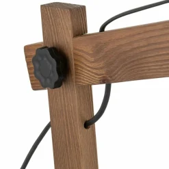 Sklep Kaja Regulowana, drewniana lampka biurkowa z kloszem TK 5345 z serii OSLO* Lampki Biurkowe