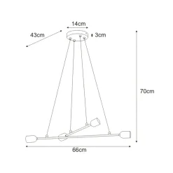 Sklep Kaja Regulowana lampa do pokoju dziecka K-4390 SITYA WHITE | Kaja biały Discount