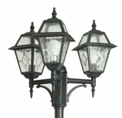 Sklep Kaja Regulowana lampa ogrodowa, trzy klosze OGMWN 3 N z serii WITRAŻ | Kaja Oświetlen* Latarnie Ogrodowe|Lampy Ogrodowe Stojące
