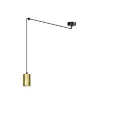 Sklep Kaja Regulowana lampa wisząca w kolorze złota 526/1 | Kaja Oświetlenie Fashion