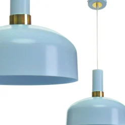 Sklep Kaja Regulowana lampa wisząca w błękitnym kolorze MLP6201 z serii MALMO | Kaja Oświet Hot