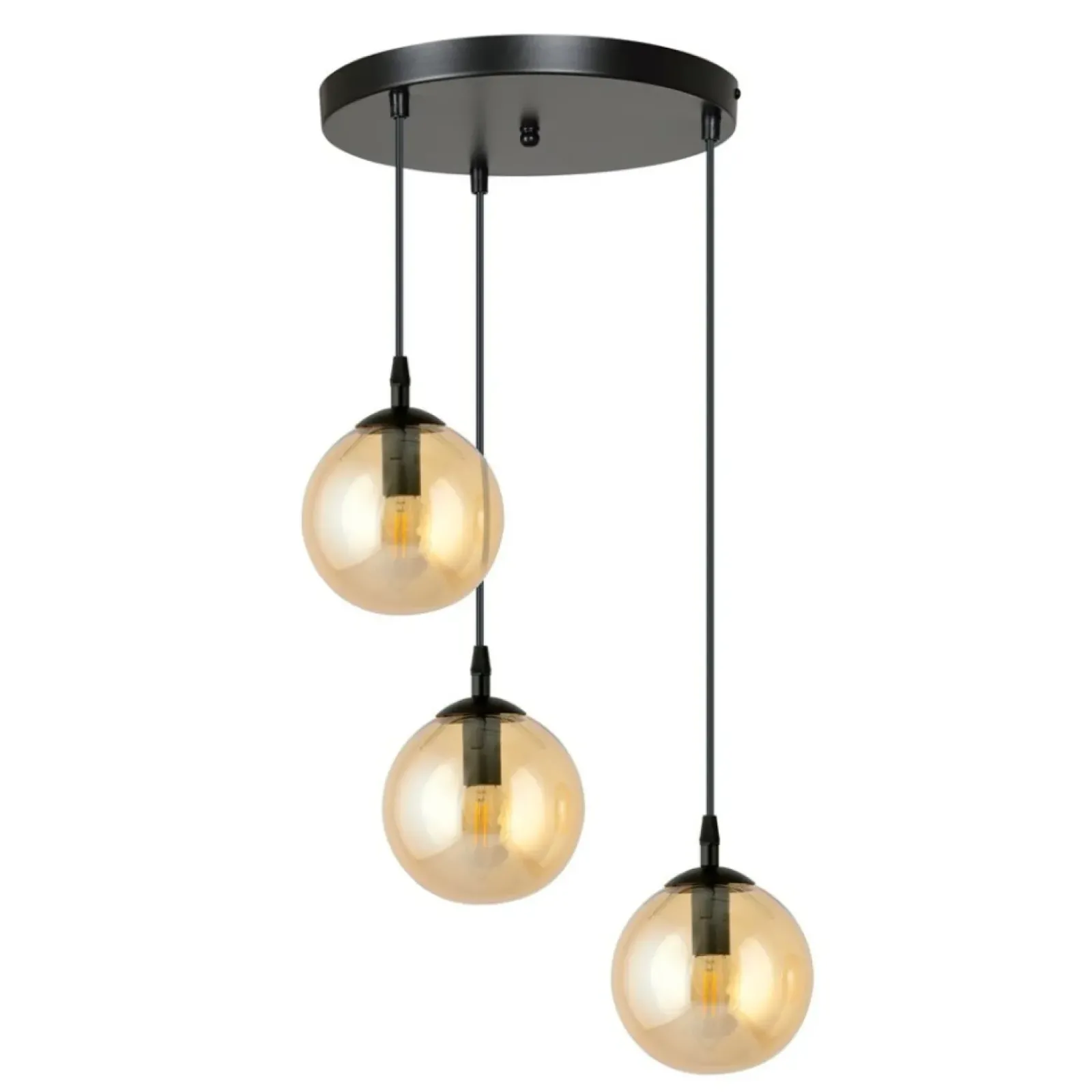 Sklep Kaja Regulowana lampa wisząca z trzema kloszami 713/3PREM | Kaja Store