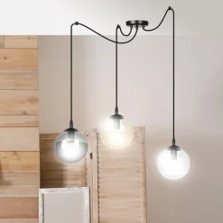 Sklep Kaja Regulowana lampa wisząca z trzema kloszami 939/3 | Kaja Oświetlenie Cheap