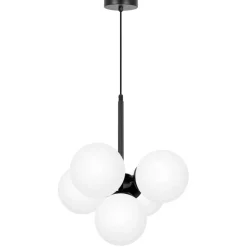 Sklep Kaja Regulowana lampa wisząca z białymi kloszami K-5362 z serii INEZ Discount