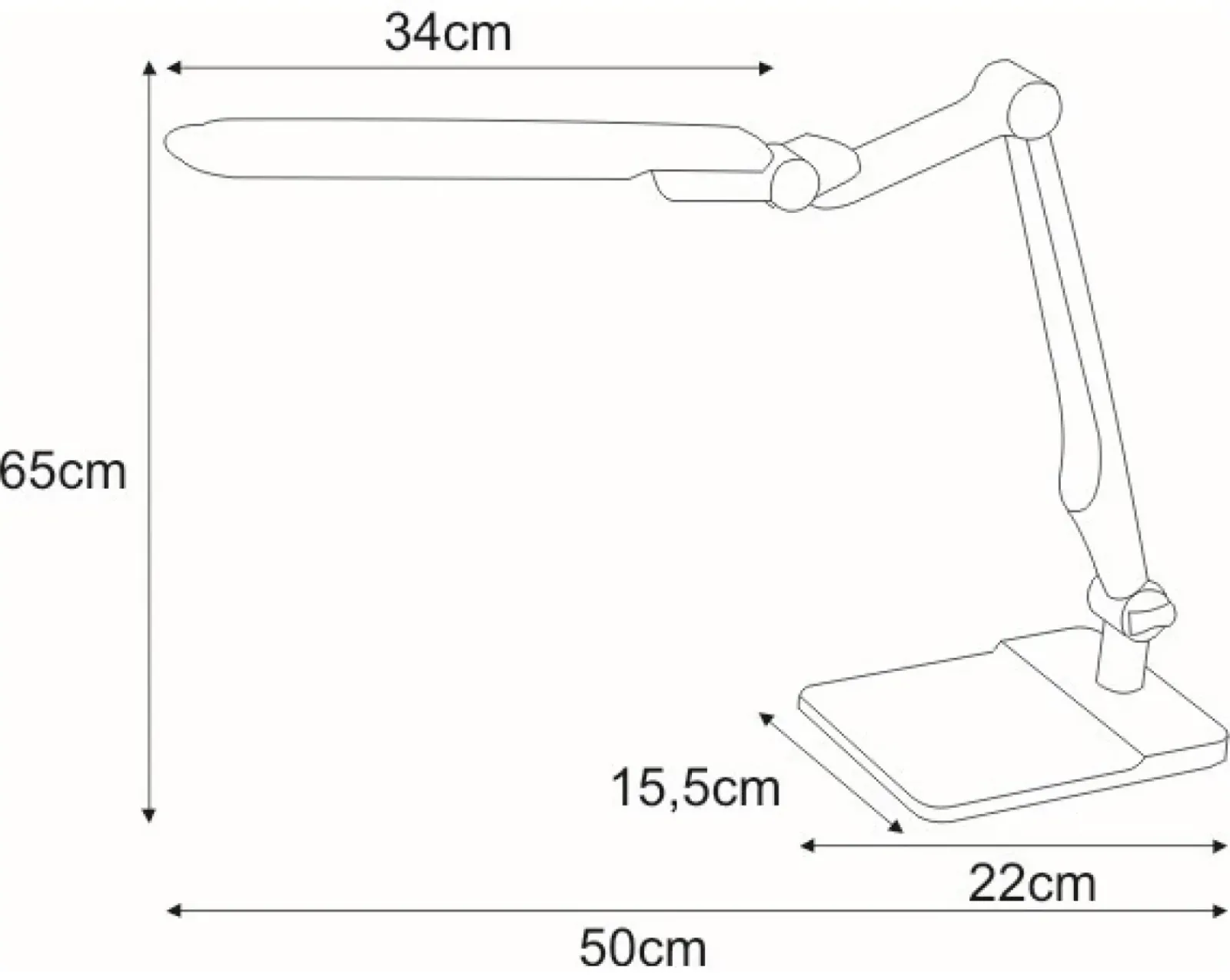 Sklep Kaja Regulowana lampka biurkowa LED K-BL1207 MICA | Kaja* Lampki Biurkowe|Lampy Led