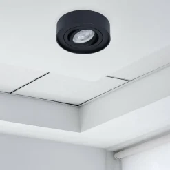 Sklep Kaja Regulowana oprawa podtynkowa, czarna ML0022 z serii NUSA ROUND | Kaja Oświetleni* Lampy Led|Oprawy Podtynkowe