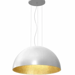 Sklep Kaja Reprezentacyjna lampa wisząca, biało-złota LX 1683 z serii COMPO Hot