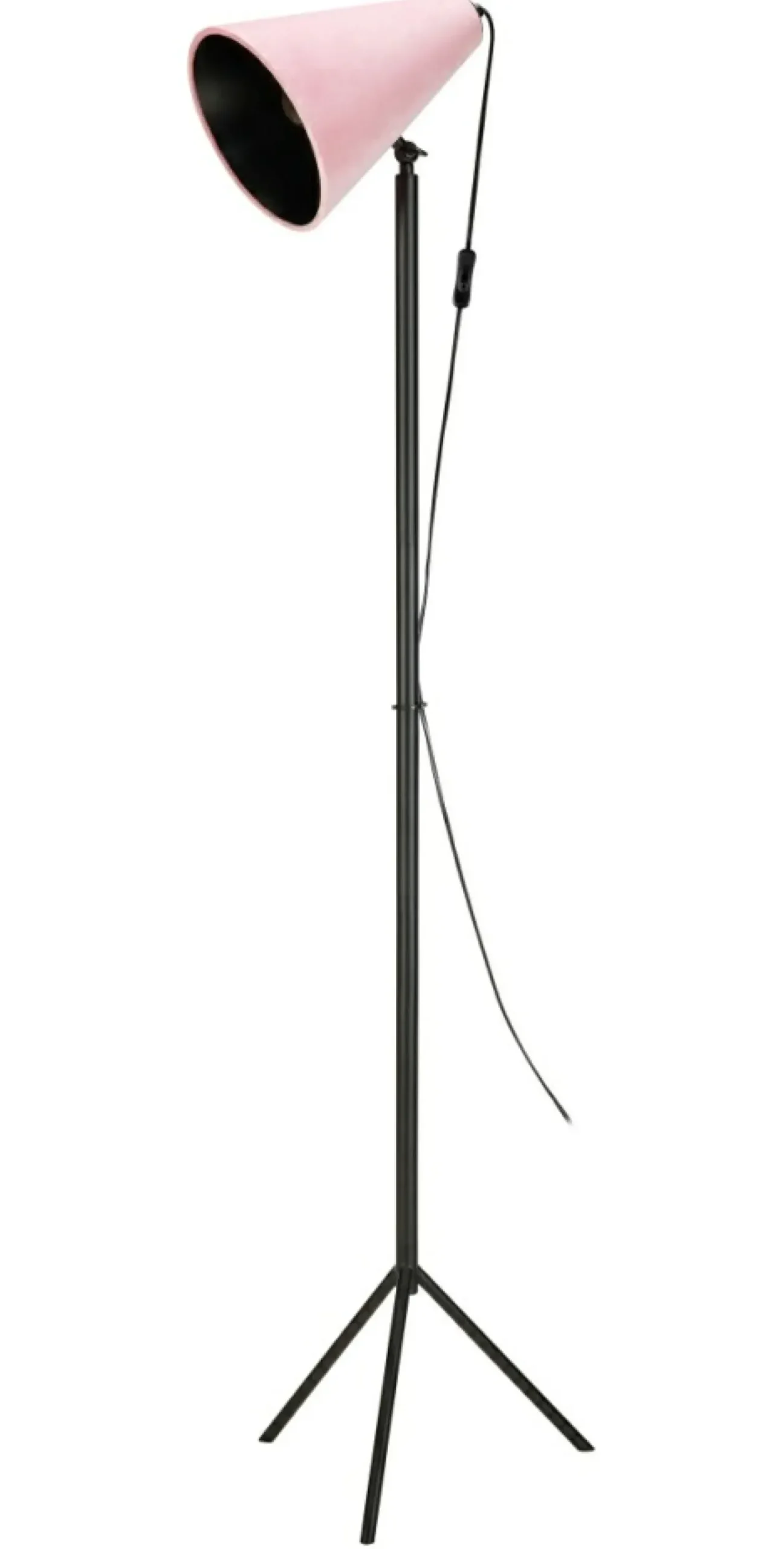 Sklep Kaja Różowa lampa podłogowa zmienny kąt świecenia 107928 | Kaja Oświetlenie* Tradycyjne Lampy Podłogowe