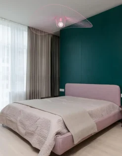 Sklep Kaja , druciany, duży żyrandol do salonu KP-21 KAPELUSZ | Kaja różowy Cheap