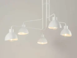 Sklep Kaja Rozłożysta, biała lampa wisząca do salonu SIG 32452 z serii HOLI biały Store