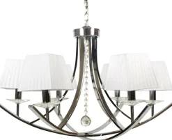 Sklep Kaja Rozłożysta, chromowana lampa wisząca 36-84579 VALENCIA | Kaja* Randole Tradycyjne