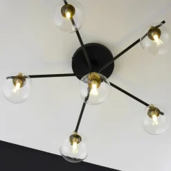 Sklep Kaja Rozłożysta lampa sufitowa JUP 2036 FIG 6 CZ/MS TR FIGARO | Kaja New