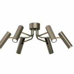 Sklep Kaja Rozłożysta lampa sufitowa, tytanowe złoto LX 270 AXION | Kaja New