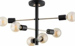 Sklep Kaja Rozłożysta lampa sufitowa ze złotymi elementami AL 63184 z serii BRISK New