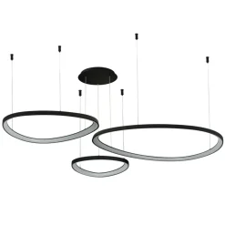 Sklep Kaja Rozłożysta lampa wisząca do salonu AZ5774 AMANDA 3-STEP DIMM | Kaja Shop