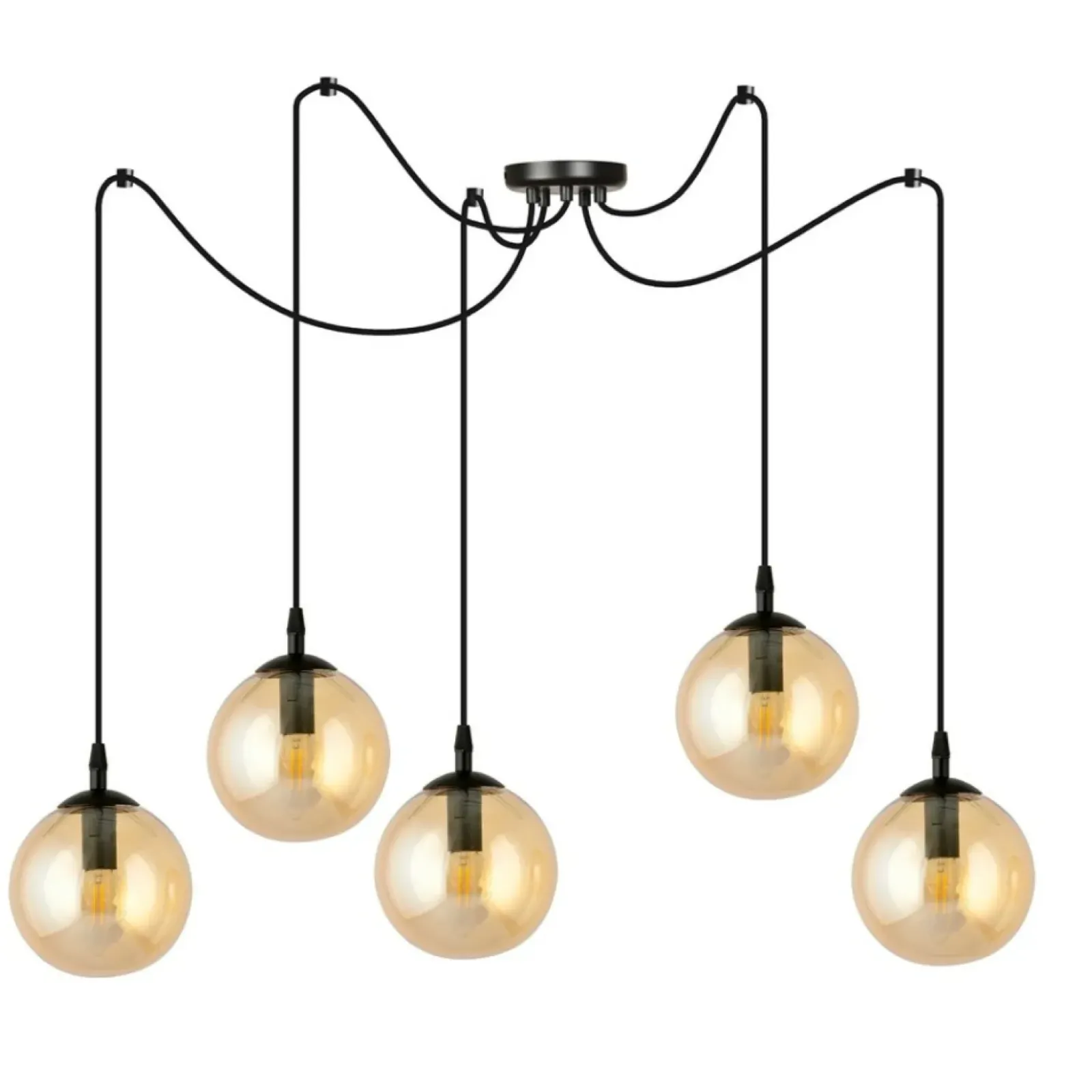 Sklep Kaja Rozłożysta lampa wisząca z regulacją wysokości 938/5 | Kaja Fashion