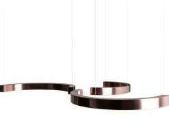 Sklep Kaja Rozłożysta, ledowa lampa wisząca do salonu MX P0571D LOTUS | Kaja Cheap