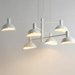 Sklep Kaja Rozłożysta, nowoczesna lampa wisząca do salonu SIG 40532 z serii ARTIS biały Online