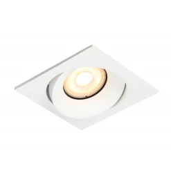 Sklep Kaja Ruchoma lampa wpustowa na żarówkę GU10 DL-26451-GU10-WH PONAR | Kaja* Oprawy Podtynkowe
