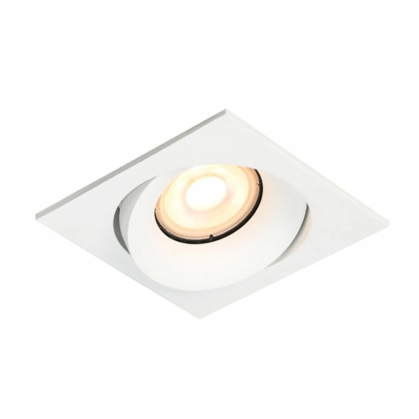 Sklep Kaja Ruchoma lampa wpustowa na żarówkę GU10 DL-26451-GU10-WH PONAR | Kaja* Oprawy Podtynkowe