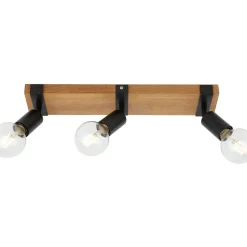 Sklep Kaja Rustykalna lampa sufitowa z reflektorami SPL-2079-3 z serii MOLINI Outlet