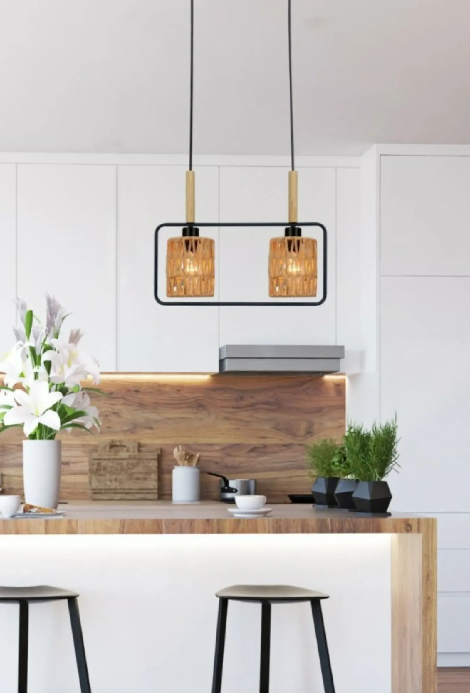 Sklep Kaja Rustykalna lampa wisząca nad stół 32-26774 CROWN | Kaja Oświetlenie Outlet