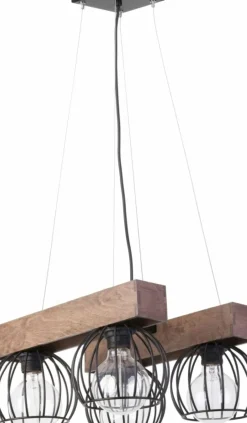 Sklep Kaja Rustykalna lampa wisząca z drucianymi kloszami SIG 31576 z serii MILAN Hot