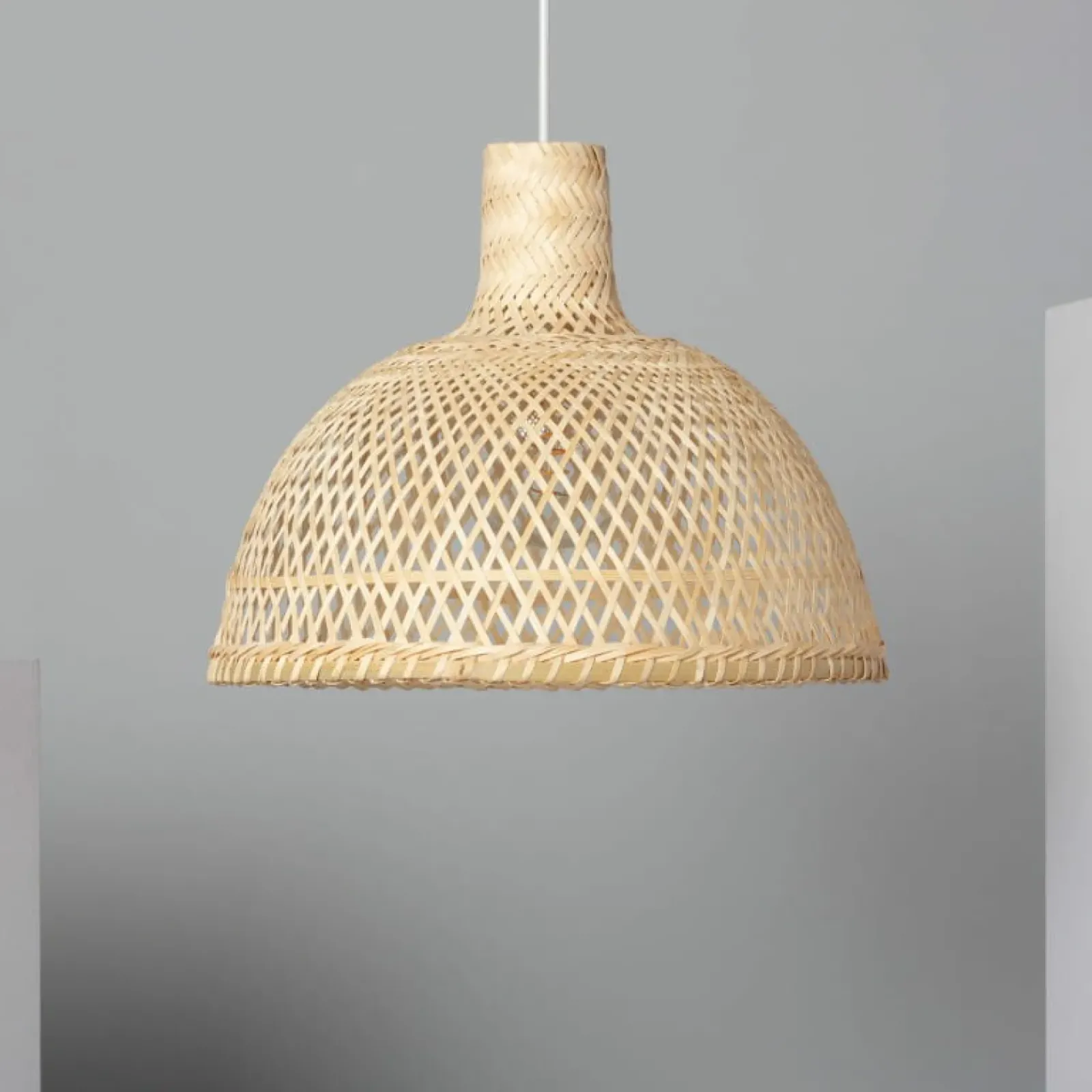 Sklep Kaja Rustykalna lampa z plecionym abażurem ABR-NLW29-BH-E27 BOHO | Kaja brązowy Best Sale
