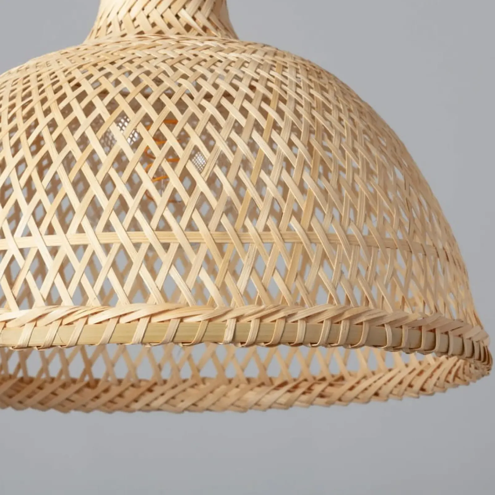 Sklep Kaja Rustykalna lampa z plecionym abażurem ABR-NLW29-BH-E27 BOHO | Kaja brązowy Best Sale