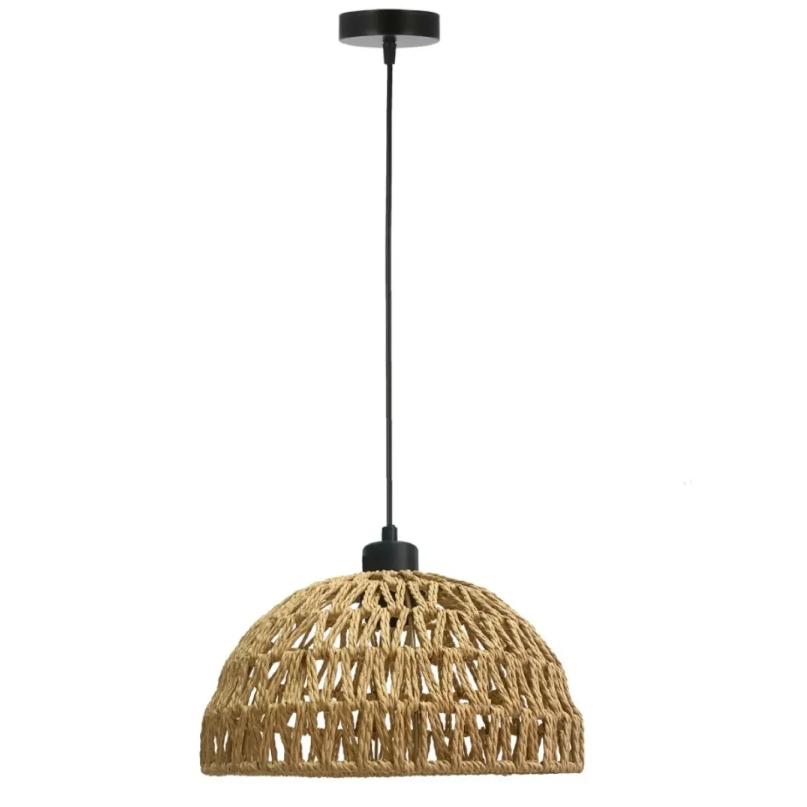 Sklep Kaja Rustykalna, pleciona lampa wisząca, na E27 31-26903 z serii BALLI | Kaja Oświetl Best Sale