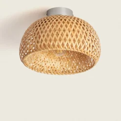 Sklep Kaja Rustykalna, pleciona lampa sufitowa ABR-PL-BH-MINI-E27 BOHO| Kaja brązowy Fashion