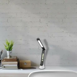Sklep Kaja Składana lampa biurkowa, biało-czarna ML6107 z serii TO* Lampy Led|Lampki Biurkowe