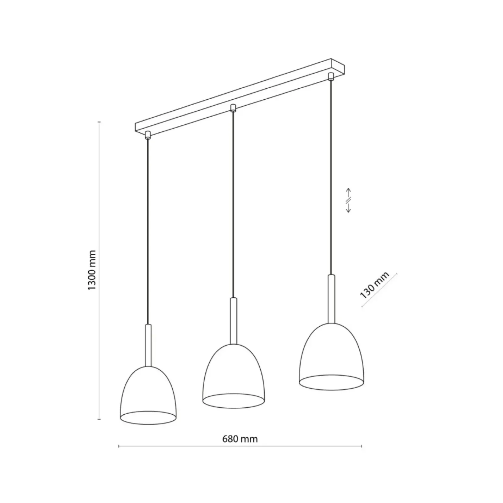 Sklep Kaja Skandynawska lampa wisząca do kuchni TK 4869 z serii NORD | Kaja Best Sale