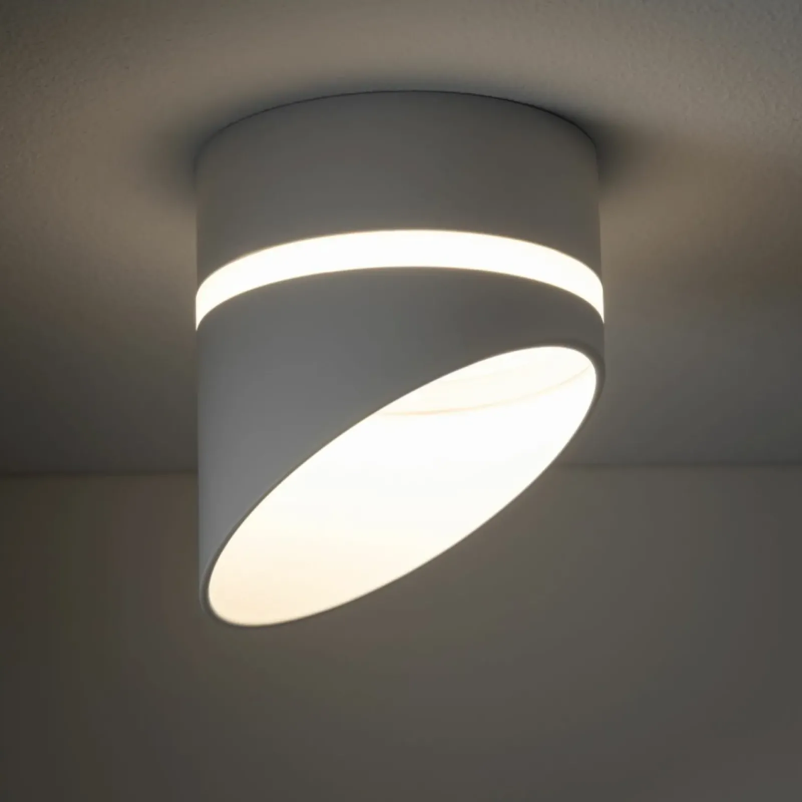 Sklep Kaja Skośna lampa wpustowa tuba, gwint GX53 10486 VIS | Kaja Oświetlenie* Oprawy Podtynkowe
