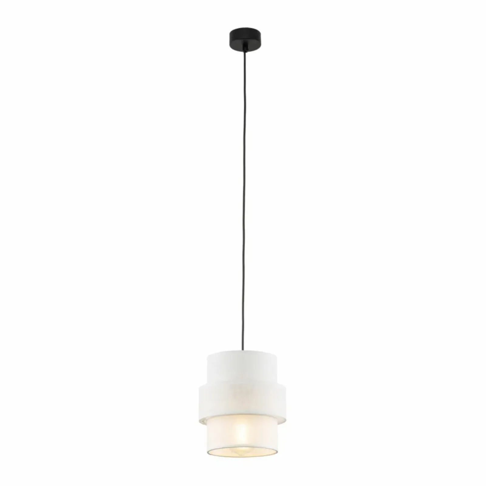 Sklep Kaja Smukła, abażurowa lampa wisząca TK 5094 CALISTO WHITE | Kaja Cheap