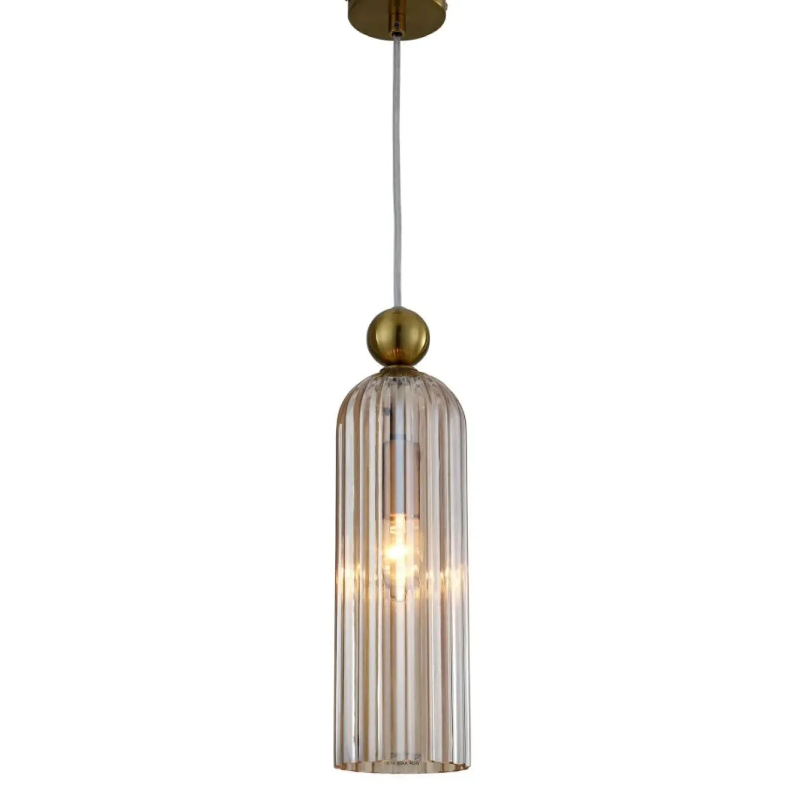 Sklep Kaja Smukła, bursztynowa lampa wisząca LP-939/1P AMBER z serii PIEGA | Kaja Cheap