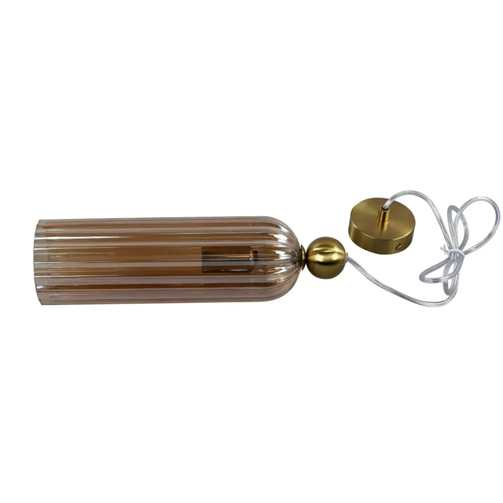 Sklep Kaja Smukła, bursztynowa lampa wisząca LP-939/1P AMBER z serii PIEGA | Kaja Cheap