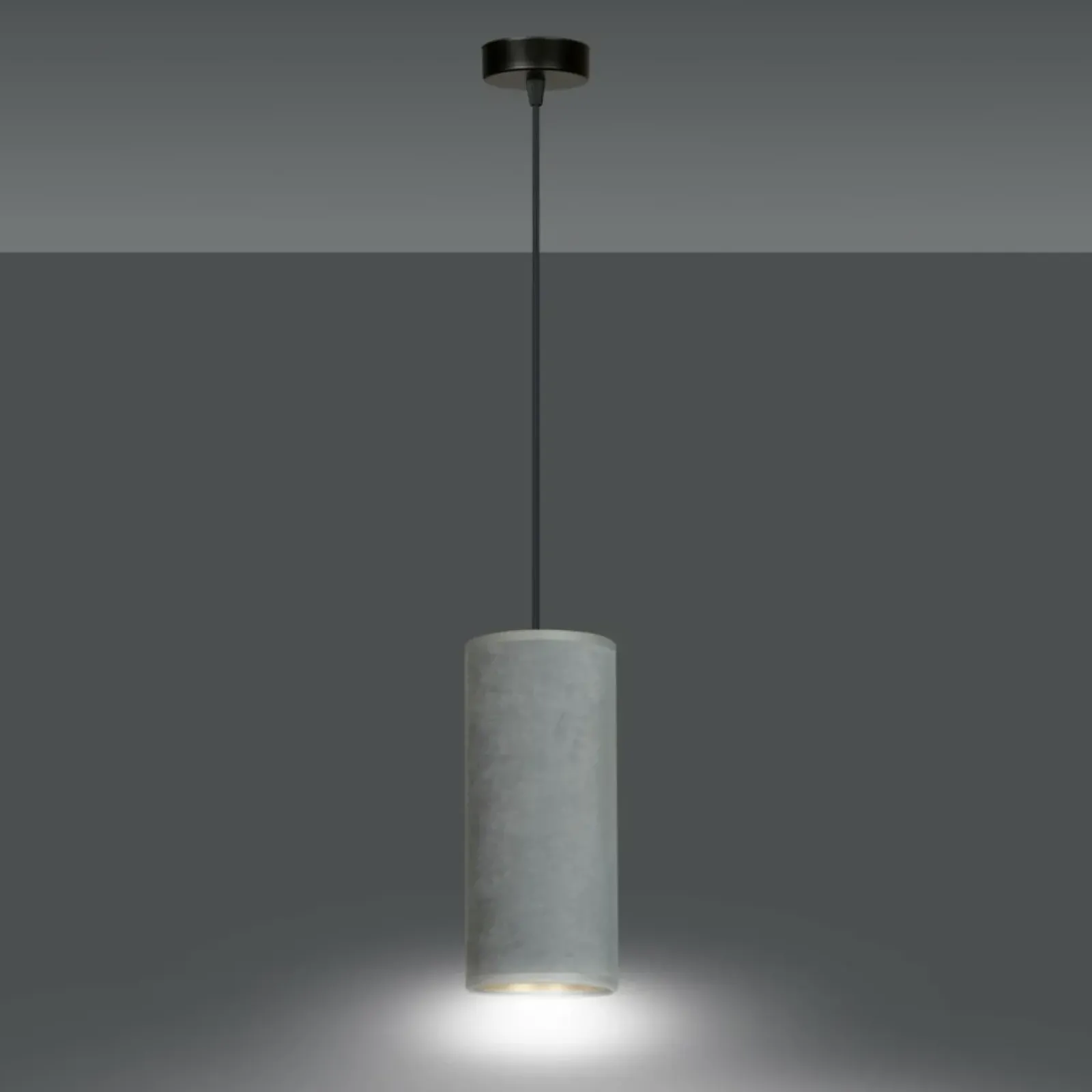 Sklep Kaja Smukła lampa wisząca idealna do sypialni 1060/1 BENTE | Kaja Shop