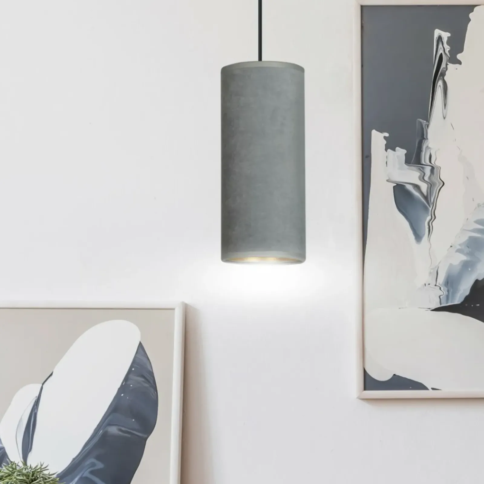 Sklep Kaja Smukła lampa wisząca idealna do sypialni 1060/1 BENTE | Kaja Shop