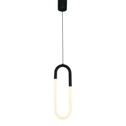 Sklep Kaja Smukła lampa wisząca LED o obłym kształcie AZ5739 NEXUS | Kaja New