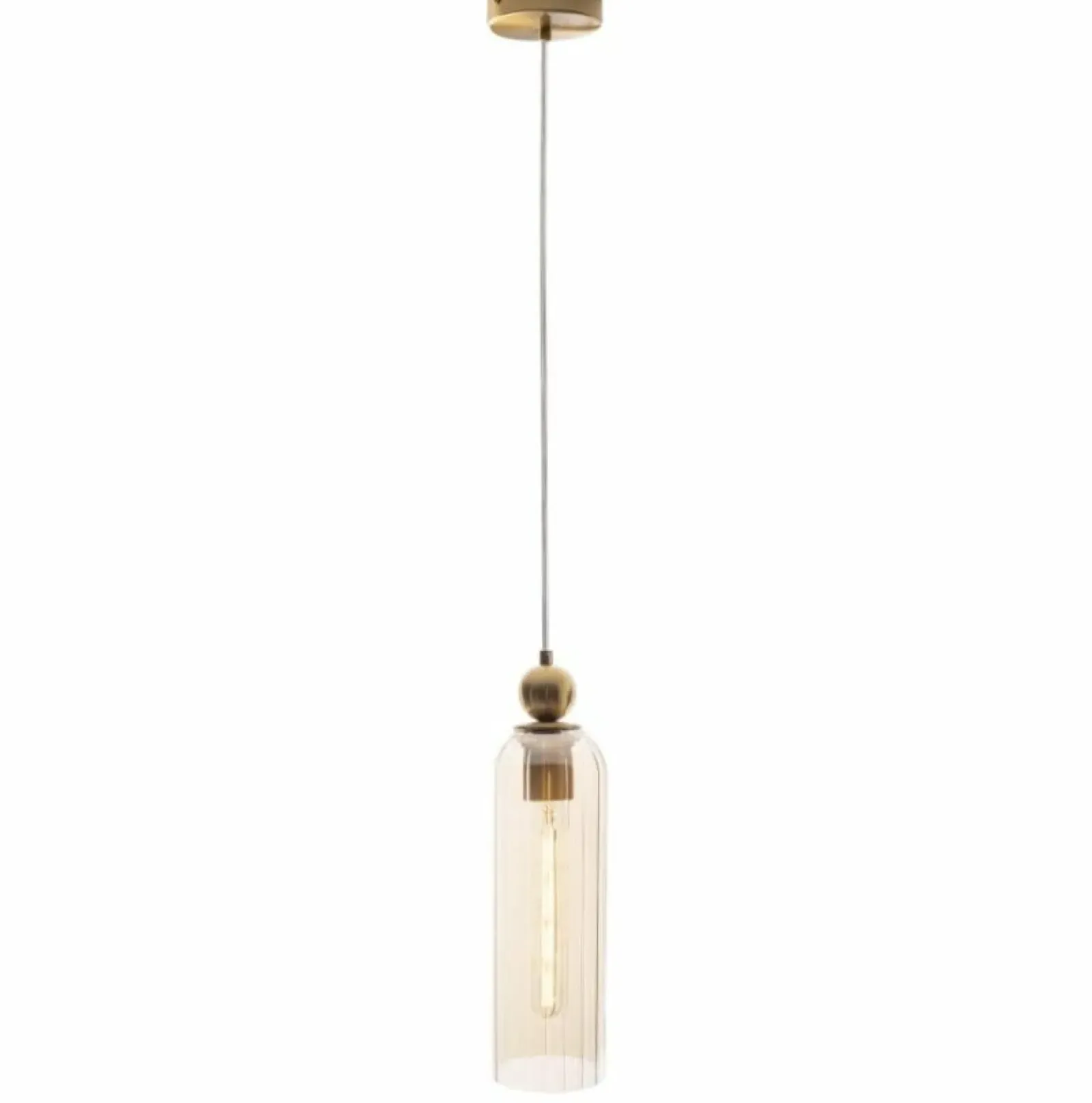 Sklep Kaja Smukła lampa wisząca w kolorze mosiądzu MX P0510 CAMPANILA | Kaja Fashion